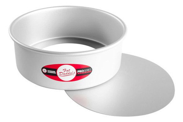 Grasa Daddio Anodizado De Aluminio Round Cheesecake Pan, 8 0