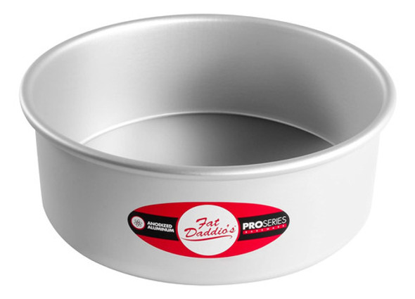 Grasa Daddio Anodizado De Aluminio Round Cheesecake Pan, 8 1