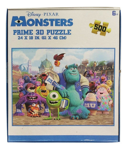 Puzzle 3d Monster Inc University 1