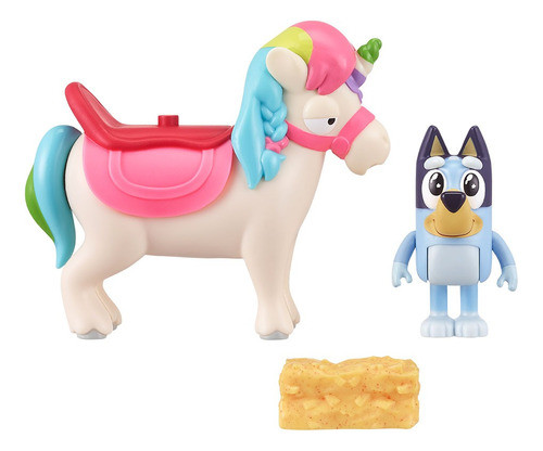 Bluey Figuras Set Bluey's Unipony Ride Original Lelab 1
