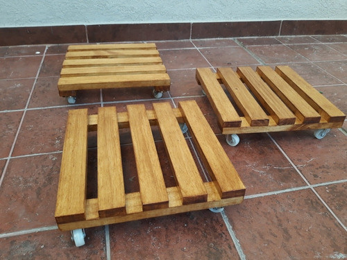 Carrito Portamacetas Decoracion Jardin 0