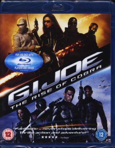 Blu-ray G.i. Joe - A Origem De Cobra - Importado & Lacrado 0