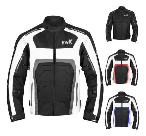 Chaqueta Moto Spyder Gris Xl Resistente Al Clima Con Armadur 0