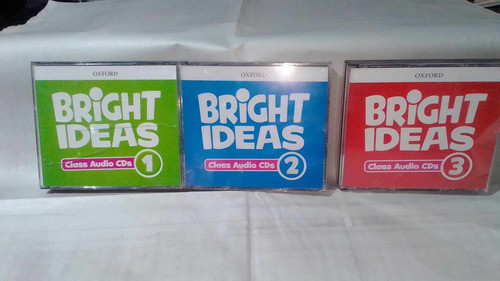 Cd Clases En Ingles Bright Ideas  1 - 2 - 3  En Sus Cajitas 0