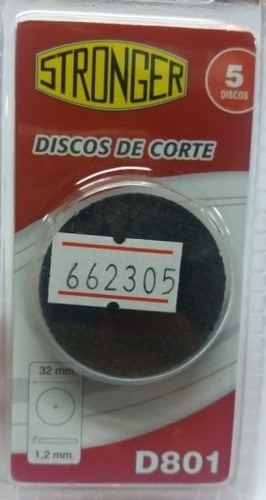 Mini Discos De Corte 1,2mm 5ds D801 Stronger - Herracor 1