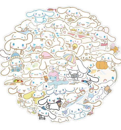 Cinnamoroll Babycinnamoroll Calcomanas | 50 Unidades | Calco 0