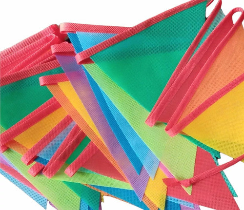 Banderines Guirnaldas De Friselina Decoración Para Fiestas 0