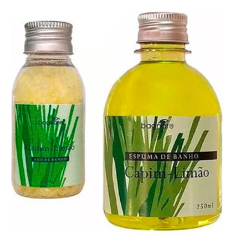 Kit Espuma De Banho 250 Ml Sais De Banho 60g Hidromassagem 0