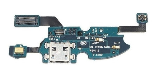Flex Carga Microfono Compatible Con Samsung S4 Mini 672b9 0