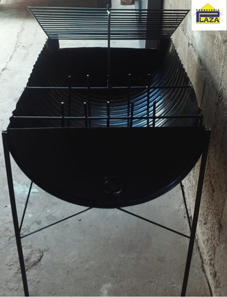 Parrillero Medio Tanque De Chapa C/parrilla Plaza Verdi 1