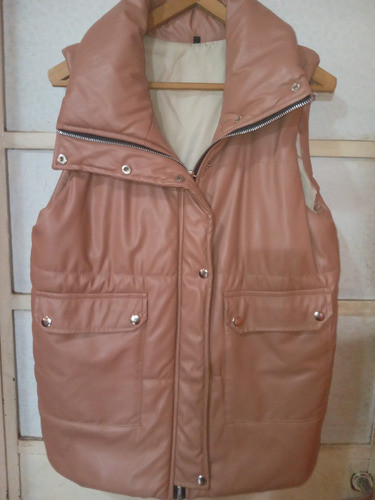 Chaleco Ecocuero Camel 0