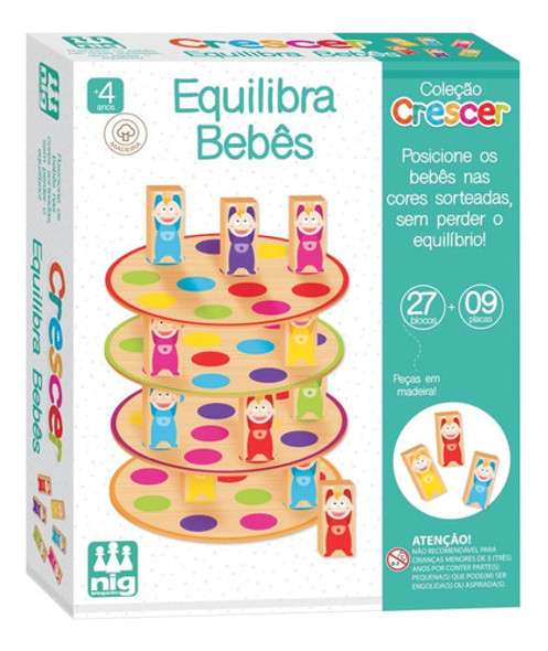 Brinquedo Educativo Equilibra Bebes Em Madeira 1 Brinquedo Educativo Equilibra Bebes Em Madeira 1