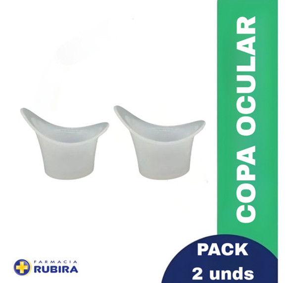 Copa Ocular Para Lavado De Ojos. Pack X 2 Unidades. 0 Copa Ocular Para Lavado De Ojos. Pack X 2 Unidades. 0