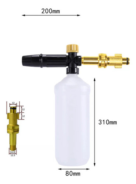 Bomba De Espuma Pulverizador Chaleira 1000ml Bomba Estilo A 1 Bomba De Espuma Pulverizador Chaleira 1000ml Bomba Estilo A 1