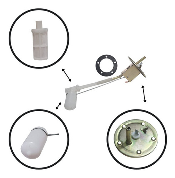 Medidor De Comb. ( Bóia De Tanque ) Opala 72 A 78 - 55 Litro 1