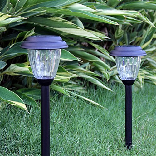 Voona Solar Outdoor Pathway Luces De Acero Inoxidable Matt N 1