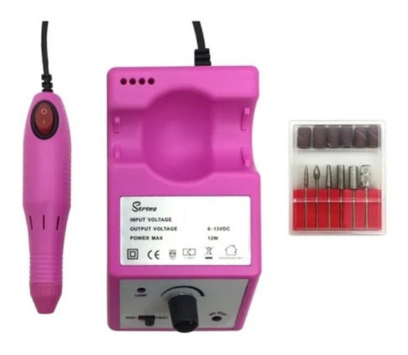 Torno Profesional De Uñas Driller Para Manos Y Pies 20000rpm 0