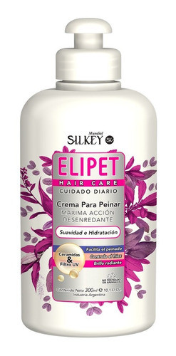 Crema Para Peinar Silkey Elipet Hair Care 300 Ml X 3 Uni 1