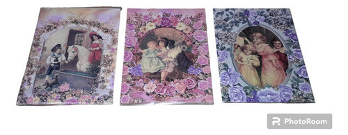 3 Carpetas Papeles De Carta Y Sobres Perfumados Coleccionabl 0