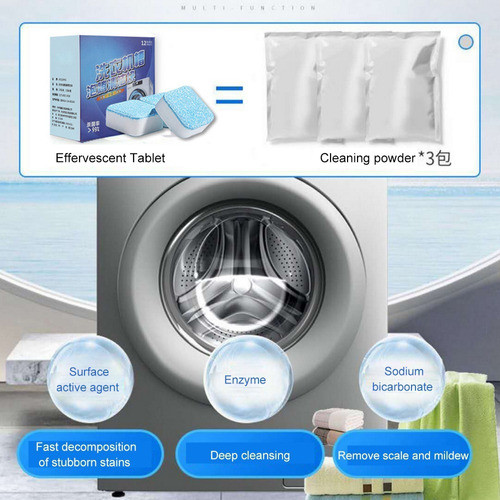 30 Pastilhas Efervescentes Para Limpeza De Tanques De 1