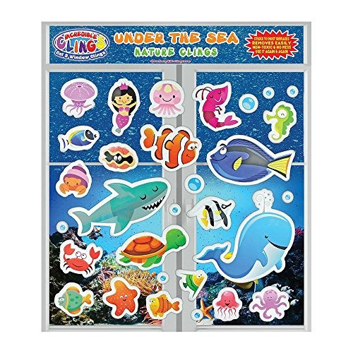 Under The Sea Ocean (30 Piezas) Increíble Gel Y Ventana Se A 0