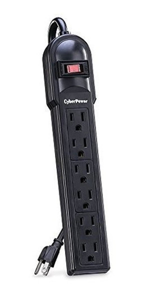 Cyberpower Csb604 Essential Surge Protector, 900j / 125v, 6 1