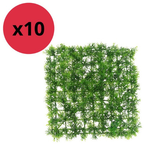 Panal X10 Jardin Vertical Pared Artificial Cesped Decoracion 1