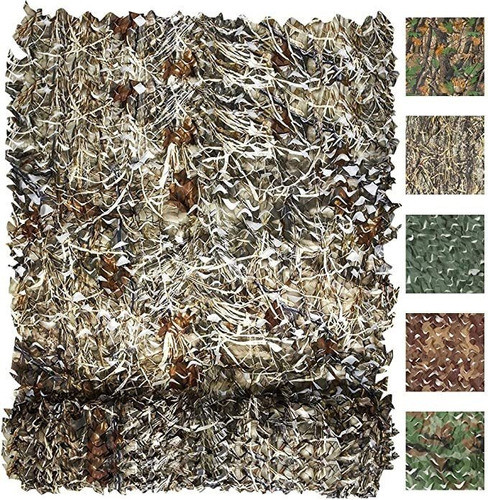 Red Para Camuflaje Para Camping Hierba Seca (1.5m X 10m) 0