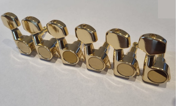 Clavijero Hidraulico Guitarra Electrica Dorado 6l Shimura 1 Clavijero Hidraulico Guitarra Electrica Dorado 6l Shimura 1