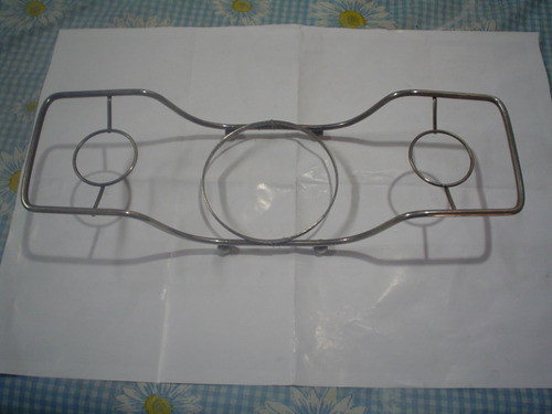 Base Metal Plateado Pata Esfera Calentador Plateria Centro 0