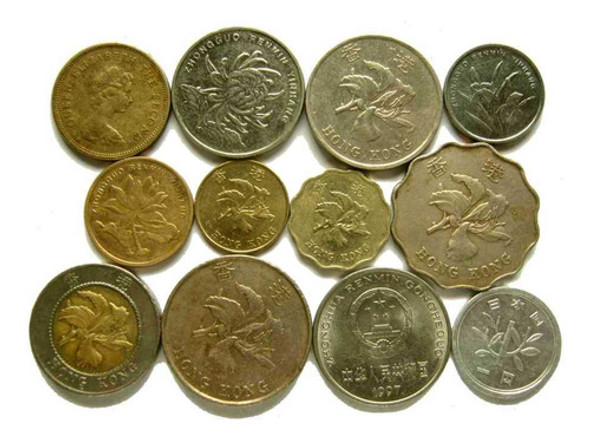 Lote China Y Hong Kong 12 Monedas Muy Buen Estado Vea Fotos 1 Lote China Y Hong Kong 12 Monedas Muy Buen Estado Vea Fotos 1