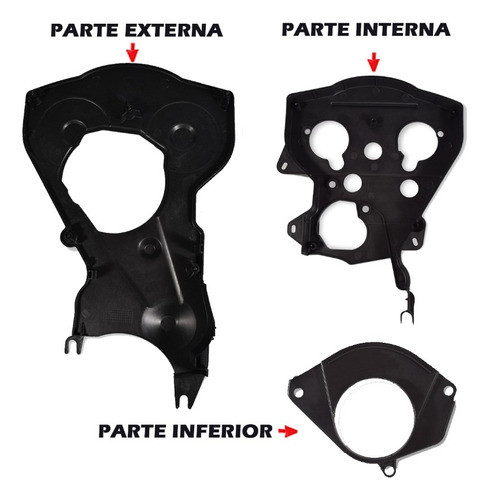Kit Capa Correia Dentada Peugeot Partner 1.6 16v 2007 A 2015 1