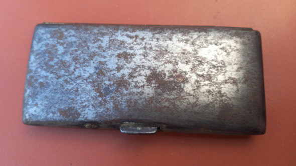 Antigua Cigarrera De Chapa - 9,6cm X 4,3cm 0