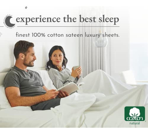 ~?california Design Den 400 Thread Count 100% Cotton Sheets, 1