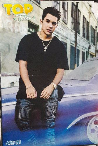 Austin Mahone Poster Brazos N3  45 X 30 1