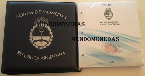 Album De Monedas Argentinas Vk Tomo I + Carpeta, 1882 A 1942 0