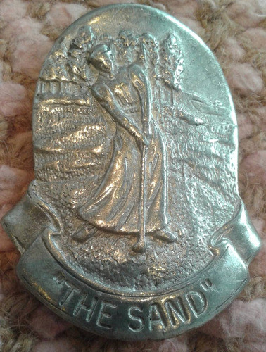 Medalla O Placa De Golf Arena  The Sand Aluminio 0