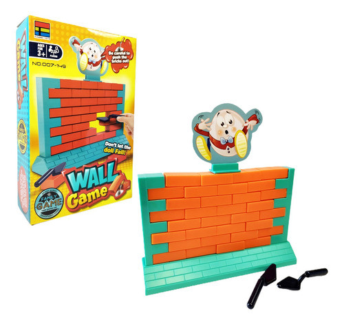 Juego De Mesa Pared De Ladrillos Rompe Paredes 0