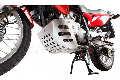 Cubrecarter Aluminio Honda Transalp 650 - Sw Motech 1