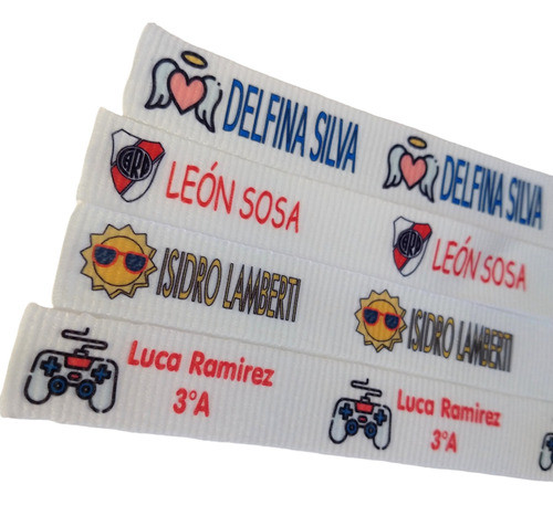 Etiqueta Cinta Personalizada Nombre Para Ropa Jardin Colegio 0