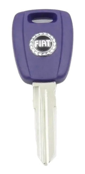 Carcasa Llave Portachip Fiat Azul Palio Siena Viejo 1