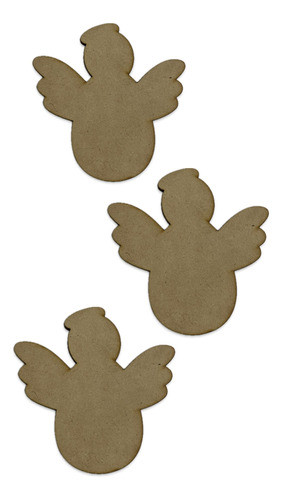 Angelito Souvenir Bautismo Comunión Fibrofacil 12cm X20u 0