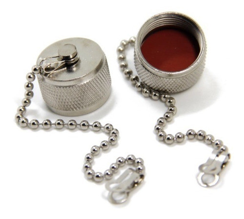 Tapa Conector Uhf Macho Con Cadenita - Amphenol Iu 0