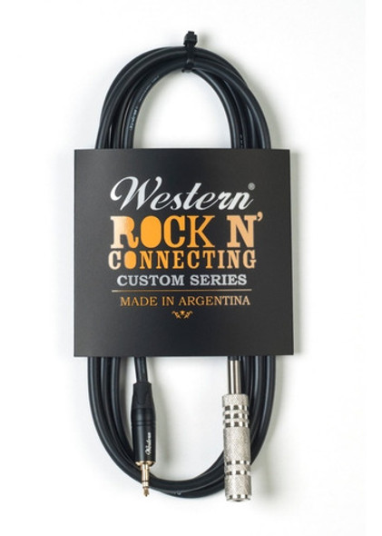 Cable Western - Mini Plug Stereo 3.5mm A Jack Stereo - 3mts 0