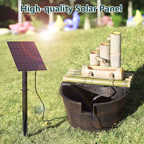 Bomba De Fuente De Agua Solar Para Estanque Al Aire Libre 1