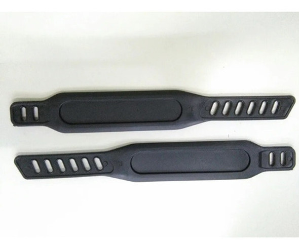 Par Correas Sujetador Puntera Pie Pedal Bicicleta Fija 1
