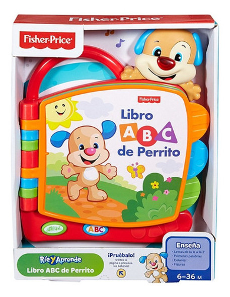 Fisher Price - Libro Abc De Perrito - Dlh74 0
