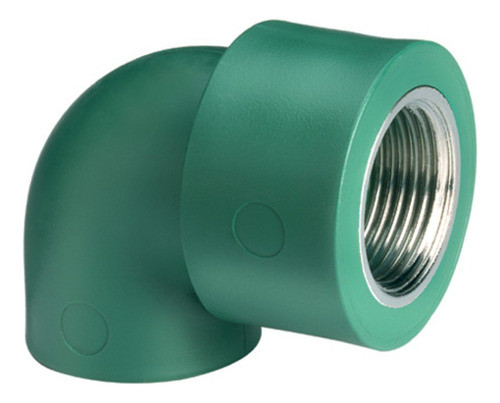 Codo 32 X 1 Rosca Hembra Fusion Verde Tubofusion Caja X25u 0