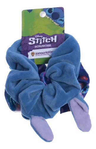 Kit 3x Elástico Para Cabelo Stitch Zona Criativa 0