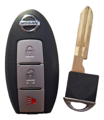Llave Codificada Con Chip Nissan Tiida Kicks De Presencia 1